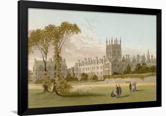 Merton College - Oxford-English School-Framed Giclee Print