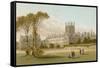 Merton College - Oxford-English School-Framed Stretched Canvas