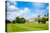 Merton College with Chapel, Oxford University, England-naumoid-Stretched Canvas