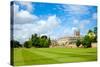 Merton College with Chapel, Oxford University, England-naumoid-Stretched Canvas