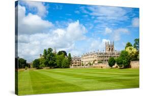 Merton College with Chapel, Oxford University, England-naumoid-Stretched Canvas