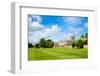 Merton College with Chapel, Oxford University, England-naumoid-Framed Photographic Print