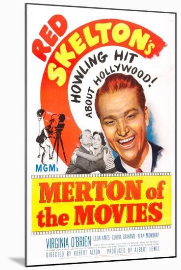 Merton of the Movies-null-Mounted Art Print