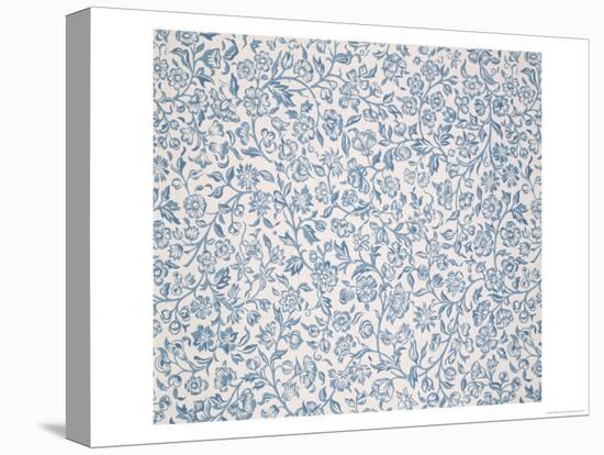 Merton, Wallpaper Design-William Morris-Stretched Canvas