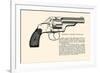 Merwin & Hulbert Revolver-null-Framed Art Print