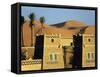 Merzouga a Desert Kasbah Backing onto Giant Sand Dunes of Erg Chebbi in Eastern Morocco, Morocco-Andrew Watson-Framed Stretched Canvas