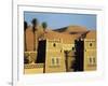 Merzouga a Desert Kasbah Backing onto Giant Sand Dunes of Erg Chebbi in Eastern Morocco, Morocco-Andrew Watson-Framed Photographic Print