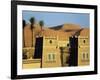 Merzouga a Desert Kasbah Backing onto Giant Sand Dunes of Erg Chebbi in Eastern Morocco, Morocco-Andrew Watson-Framed Photographic Print