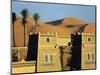 Merzouga a Desert Kasbah Backing onto Giant Sand Dunes of Erg Chebbi in Eastern Morocco, Morocco-Andrew Watson-Mounted Photographic Print