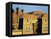 Merzouga a Desert Kasbah Backing onto Giant Sand Dunes of Erg Chebbi in Eastern Morocco, Morocco-Andrew Watson-Framed Stretched Canvas