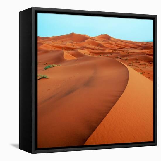 Merzouga Dunes-Steven Boone-Framed Stretched Canvas