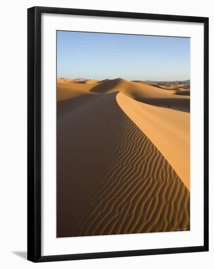 Merzouga, Erg Chebbi, Sahara Desert, Morocco-Gavin Hellier-Framed Photographic Print