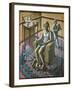 Mes Enfants', c.2001-PJ Crook-Framed Giclee Print