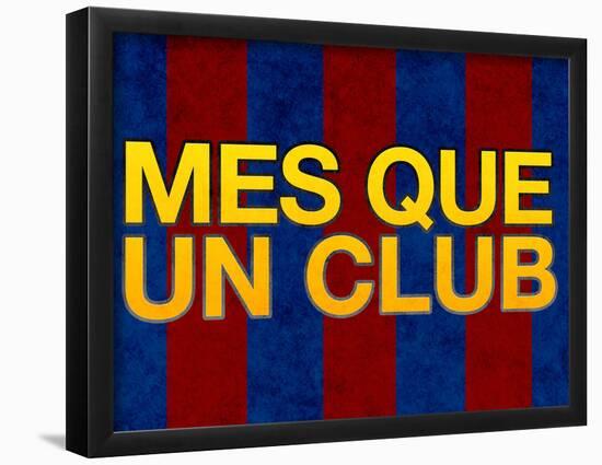 Mes Que Un Club-null-Framed Poster