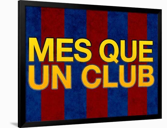 Mes Que Un Club-null-Framed Poster