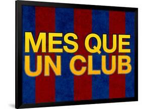 Mes Que Un Club-null-Framed Poster