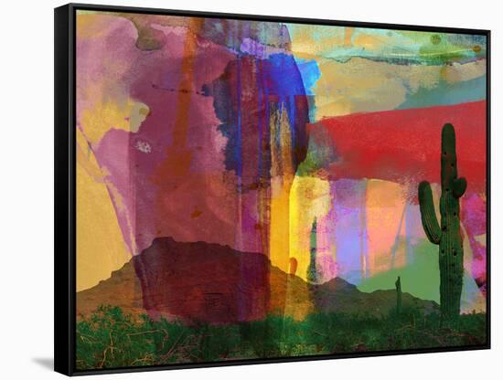 Mesa Abstract-Sisa Jasper-Framed Stretched Canvas