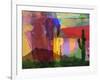 Mesa Abstract-Sisa Jasper-Framed Art Print