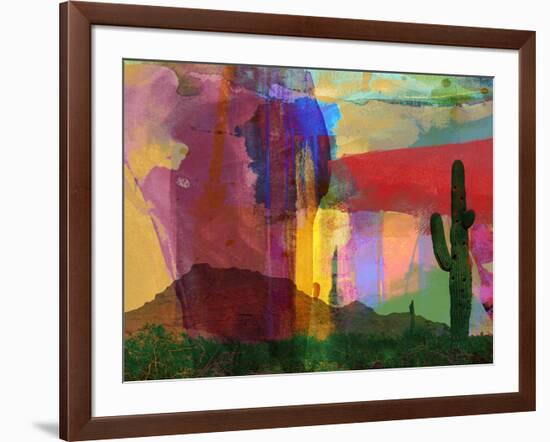 Mesa Abstract-Sisa Jasper-Framed Art Print