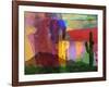 Mesa Abstract-Sisa Jasper-Framed Art Print