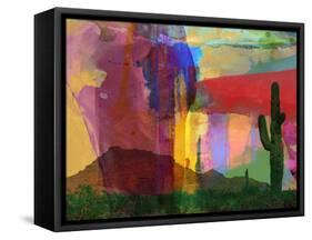 Mesa Abstract-Sisa Jasper-Framed Stretched Canvas