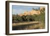 Mesa and Pinyon Trees, El Malpais National Monument, New Mexico-null-Framed Photographic Print