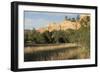 Mesa and Pinyon Trees, El Malpais National Monument, New Mexico-null-Framed Photographic Print