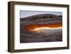 Mesa Arch at Dawn Looking Towards Washerwoman Arch-Gary-Framed Photographic Print