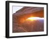 Mesa Arch at Sunrise, Canyonlands National Park, Utah, USA-Gavin Hellier-Framed Photographic Print