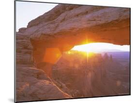 Mesa Arch at Sunrise, Canyonlands National Park, Utah, USA-Gavin Hellier-Mounted Photographic Print