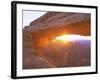 Mesa Arch at Sunrise, Canyonlands National Park, Utah, USA-Gavin Hellier-Framed Photographic Print