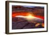 Mesa Arch at Sunrise-Dean Fikar-Framed Photographic Print