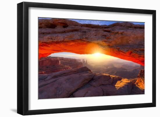 Mesa Arch at Sunrise-Dean Fikar-Framed Photographic Print