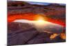 Mesa Arch at Sunrise-Dean Fikar-Mounted Photographic Print