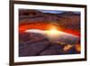 Mesa Arch at Sunrise-Dean Fikar-Framed Photographic Print