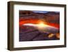 Mesa Arch at Sunrise-Dean Fikar-Framed Photographic Print