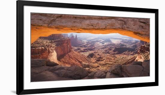 Mesa Arch, Canyonlands National Park, Moab, Utah, Usa-Rainer Mirau-Framed Photographic Print