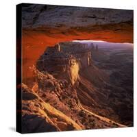 Mesa Arch, Canyonlands National Park, Utah, United States of America (U.S.A.), North America-Tony Gervis-Stretched Canvas