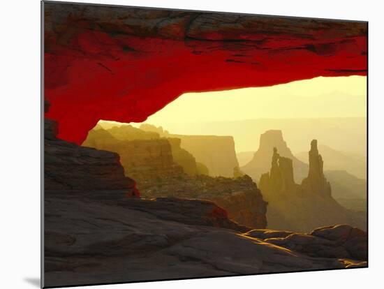 Mesa Arch, Canyonlands National Park, Utah, USA-Michel Hersen-Mounted Photographic Print