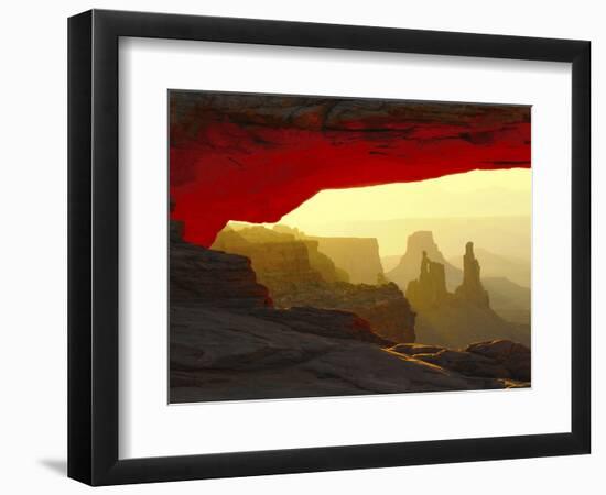 Mesa Arch, Canyonlands National Park, Utah, USA-Michel Hersen-Framed Photographic Print