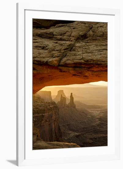 Mesa Arch, Canyonlands National Park, Utah-Michael DeFreitas-Framed Photographic Print