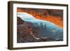 Mesa Arch Canyonlands National Park-Alan Majchrowicz-Framed Photographic Print