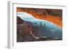 Mesa Arch Canyonlands National Park-Alan Majchrowicz-Framed Photographic Print