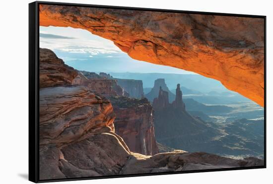 Mesa Arch Canyonlands National Park-Alan Majchrowicz-Framed Stretched Canvas