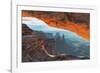 Mesa Arch Canyonlands National Park-Alan Majchrowicz-Framed Photographic Print