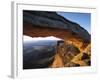 Mesa Arch Framing Landscape-Jim Zuckerman-Framed Photographic Print