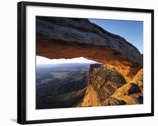 Mesa Arch Framing Landscape-Jim Zuckerman-Framed Photographic Print