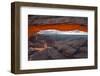 Mesa Arch In Sunrise-Belinda Shi-Framed Photographic Print