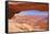 Mesa Arch, Island in the Sky, Canyonlands National Park, Utah, United States of America-Neale Clark-Framed Stretched Canvas