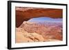 Mesa Arch, Island in the Sky, Canyonlands National Park, Utah, United States of America-Neale Clark-Framed Photographic Print